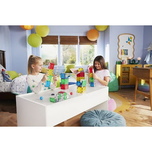 MAGNA-TILES® Rail Racer Deluxe Magnetic Marble Run, 90 pieces