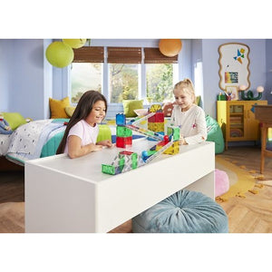 MAGNA-TILES® Rail Racer Deluxe Magnetic Marble Run, 90 pieces