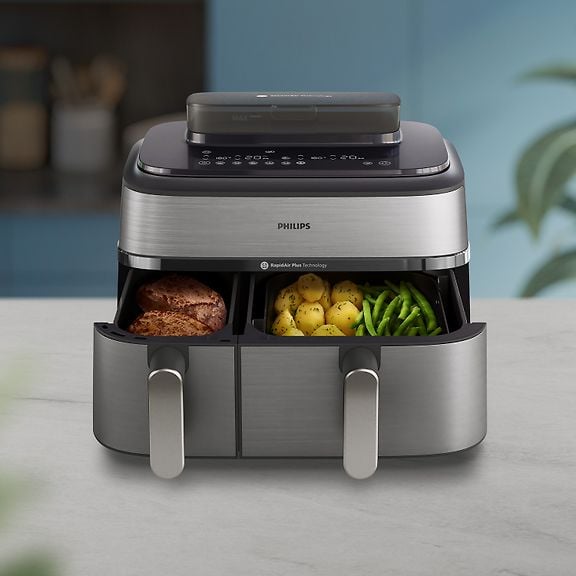 Philips 5000 Series Dual Basket airfryer NA555/00
