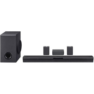 LG SQC4R 4.1 Soundbar Sound System with Rear Speakers