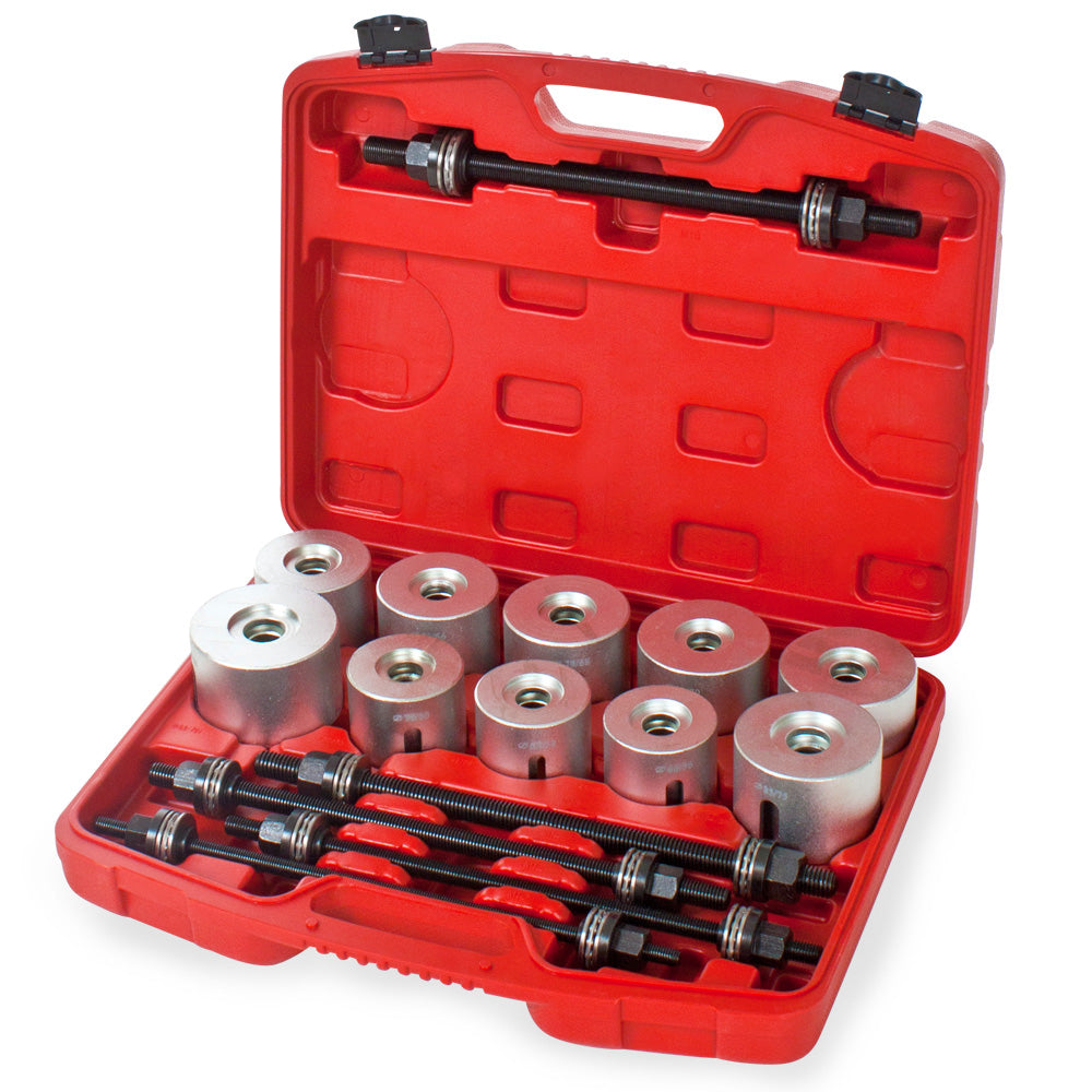 Bearing Puller Set - 27-piece, for assembly of bushings, bearings, and seals