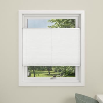 Pleated Blind Debel Flex, 110x130 cm, White