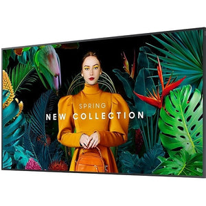 Samsung QB55C 55" Digital Flat Panel Display, 4K Ultra HD, Black
