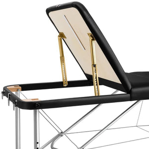 Tectake 3-Zone Massage Table with 5cm Pad and Aluminum Frame