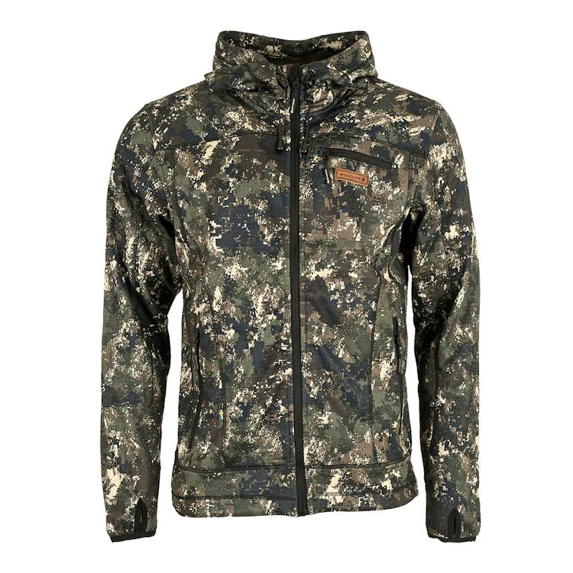 Woodline Optima-2 Hooded Fleece Jacket, Camo