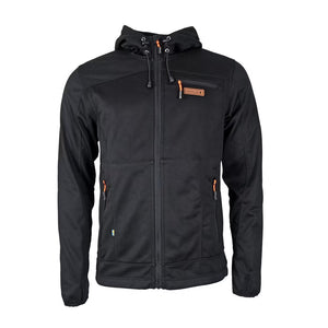 Woodline Optima-2 Hooded Fleece Jacket, Black