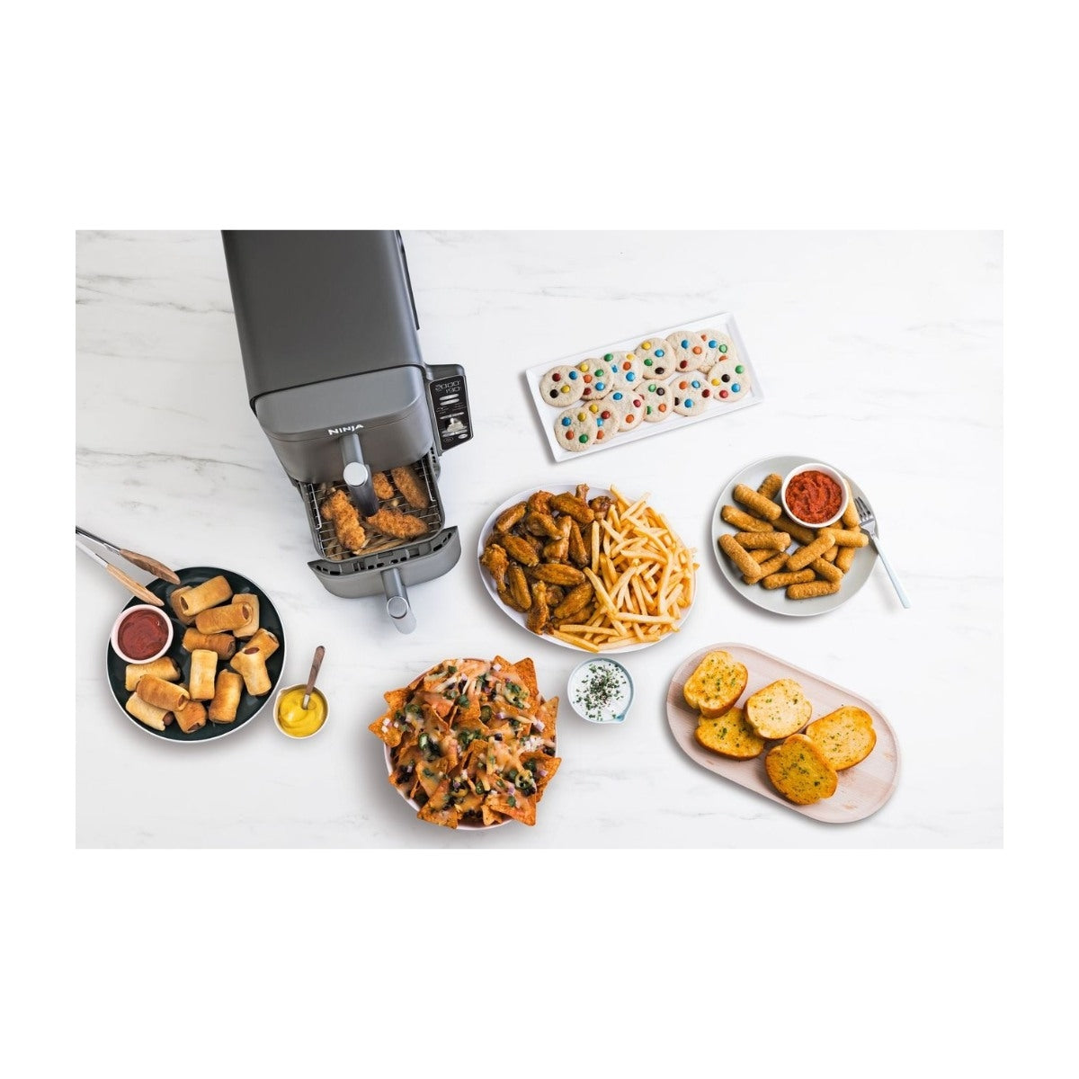 Ninja Airfryer SL400EU XL Double Stack grey