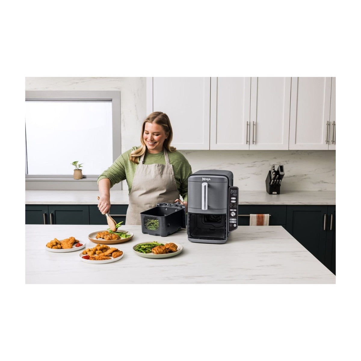 Ninja Airfryer SL400EU XL Double Stack grey