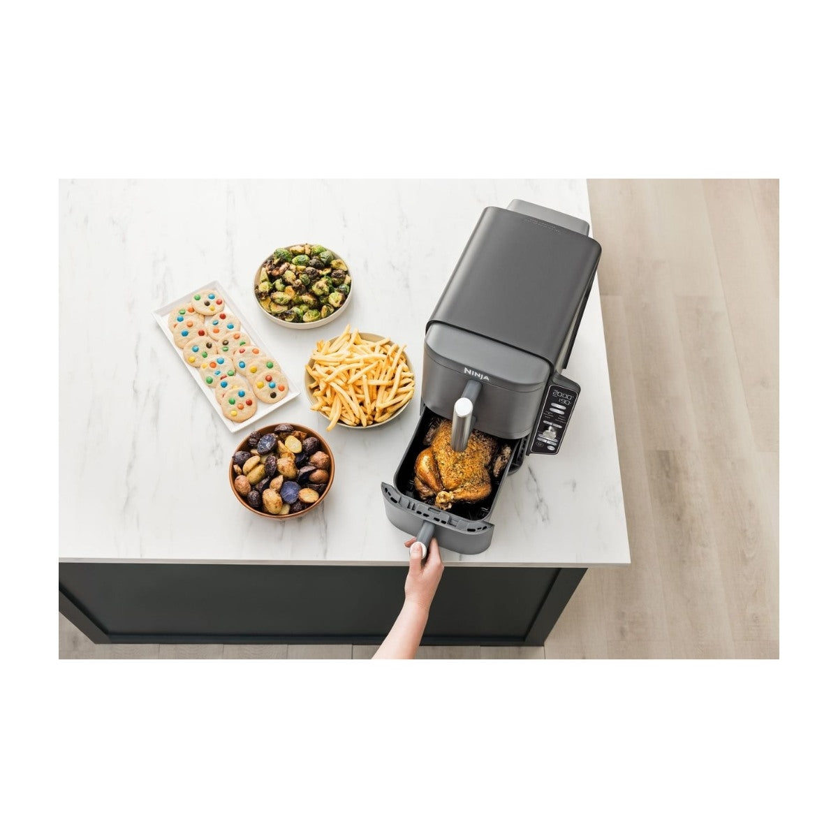 Ninja Airfryer SL400EU XL Double Stack grey