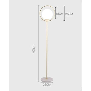 Globen Lighting Saint Floor Lamp, Gold