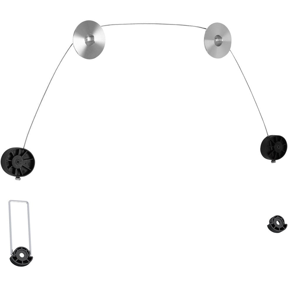 Prokord DUS-01X Wall mount - Black, silver