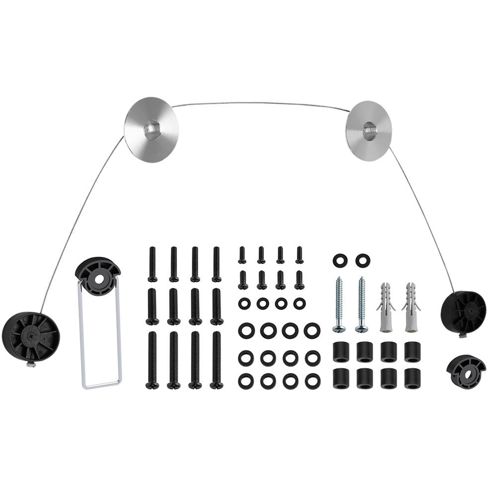 Prokord DUS-01X Wall mount - Black, silver