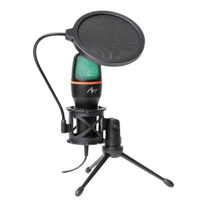 Art AC-02 USB Microphone, Matte Black