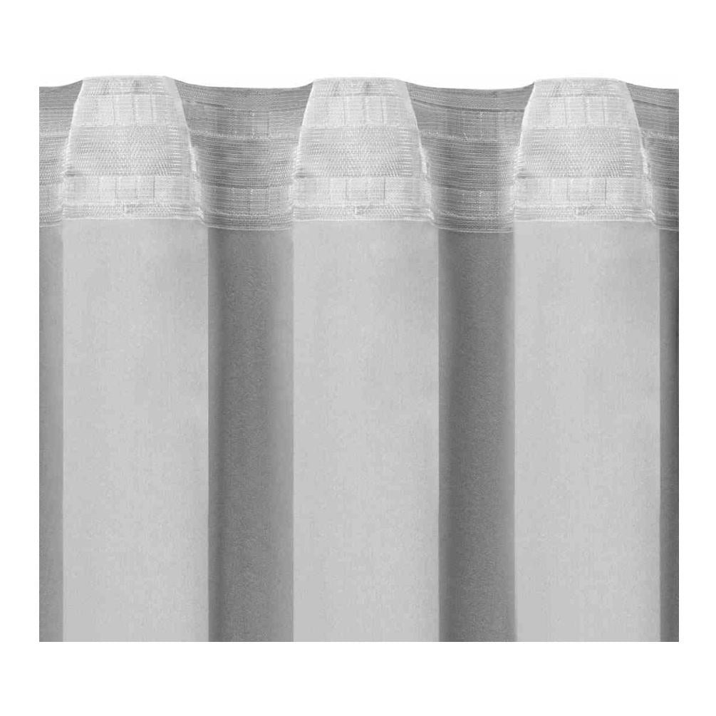 Homede Vila Velvet Curtain with Rod Pocket, Gray