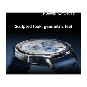 Huawei Watch GT 5 46mm Smartwatch, Blue + FreeBuds 5i True Wireless Earbuds
