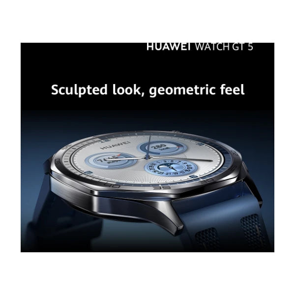 Huawei Watch GT 5 46mm Smartwatch, Blue + FreeBuds 5i True Wireless Earbuds