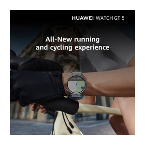 Huawei Watch GT 5 46mm Smartwatch, Blue + FreeBuds 5i True Wireless Earbuds
