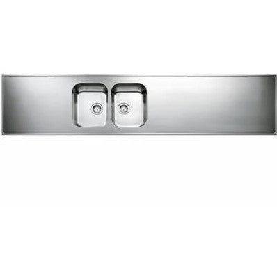 Intra Juvel Atlantic Sink Worktop, Double Bowl