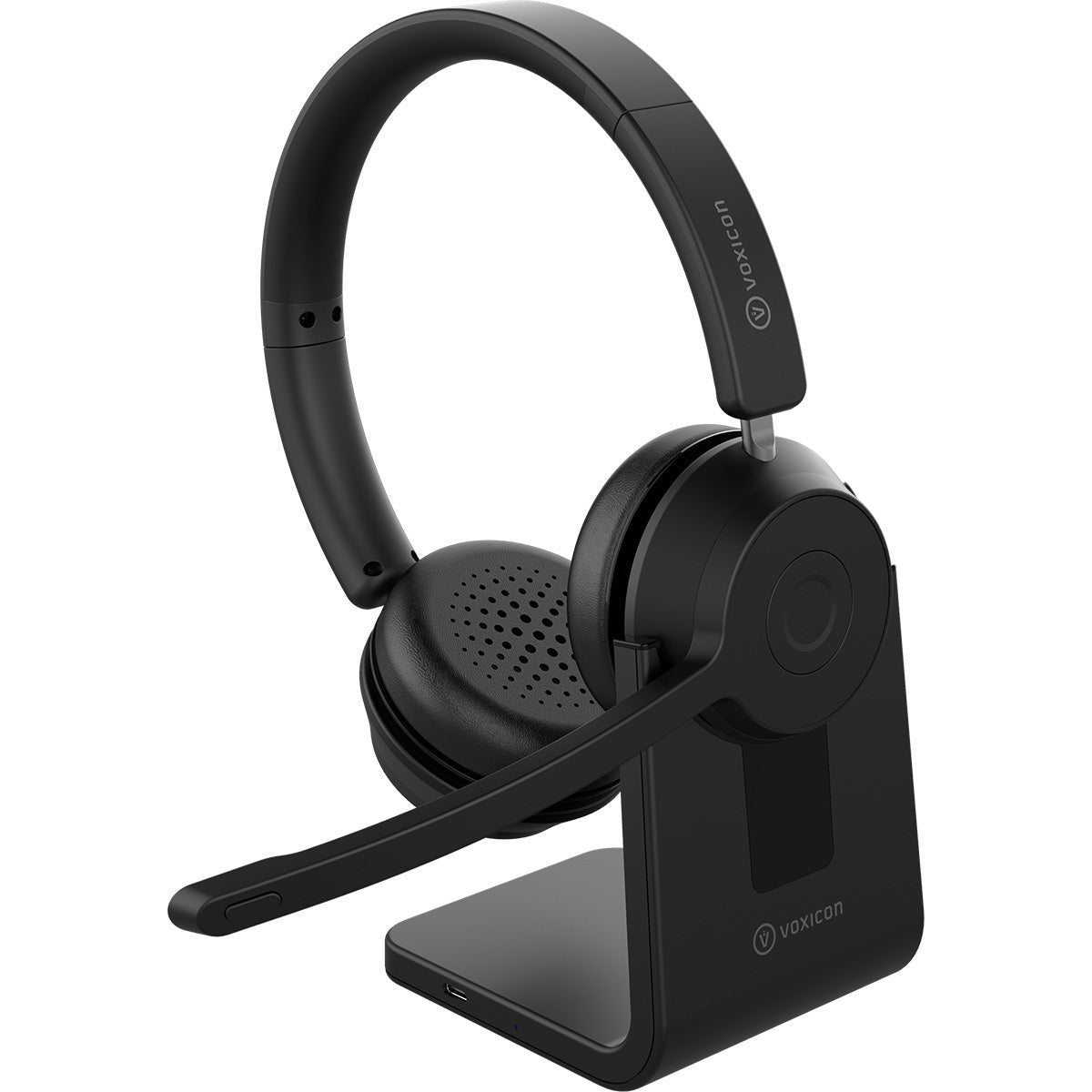 Voxicon BT Headset P80 with Noise Cancelling Microphone - Black