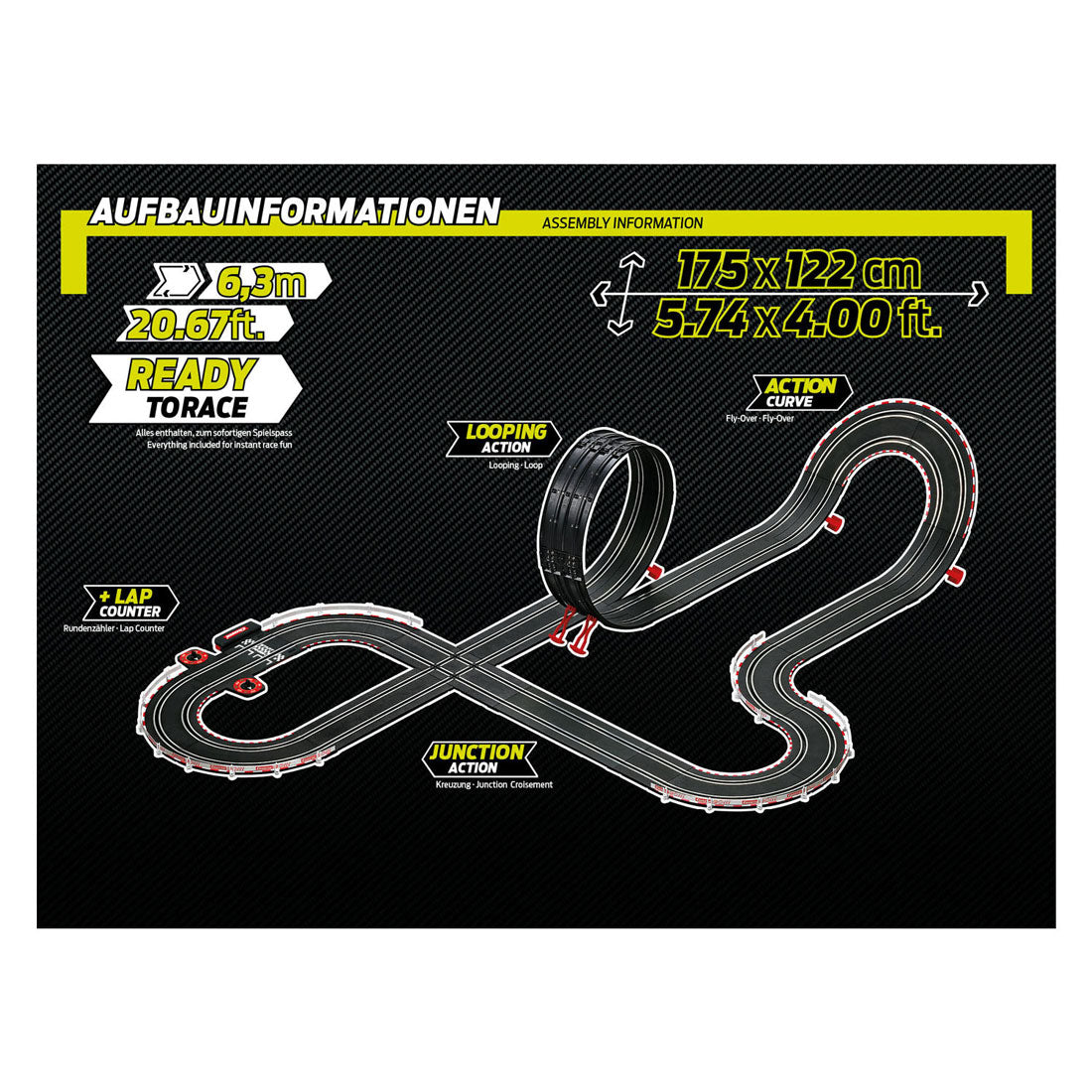 Carrera GO!!! Racetrack, GT Super Challenge