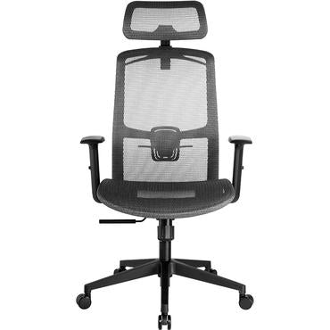 Prokord PC-0518-P Office Chair with Wire Seat and Mesh Backrest