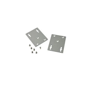Moxa - WK-51-01 - Wall mounting kit with 2 plates 51.6 x 67 x 2 mm and 6 screws