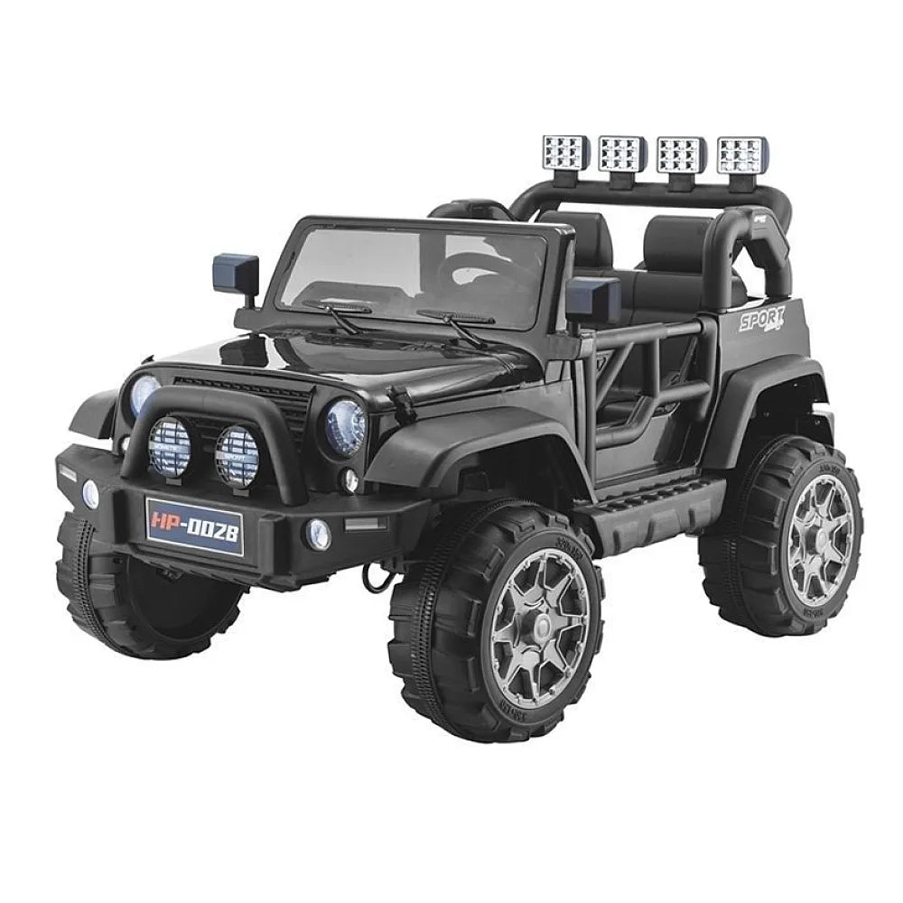 Children's Electric Car Lean Cars Jeep HP012, Black