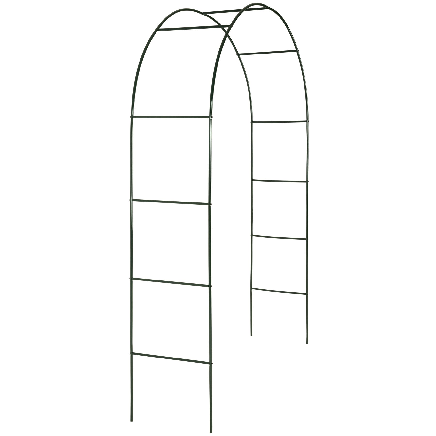 Garden Arch - steel rose arch, 140 x 40 x 240 cm