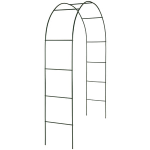 Garden Arch - steel rose arch, 140 x 40 x 240 cm
