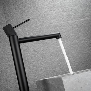 Bathlife Vidd High Basin Mixer, Matte Black