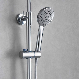 Bathlife Glimma Overhead Shower Set, Chrome