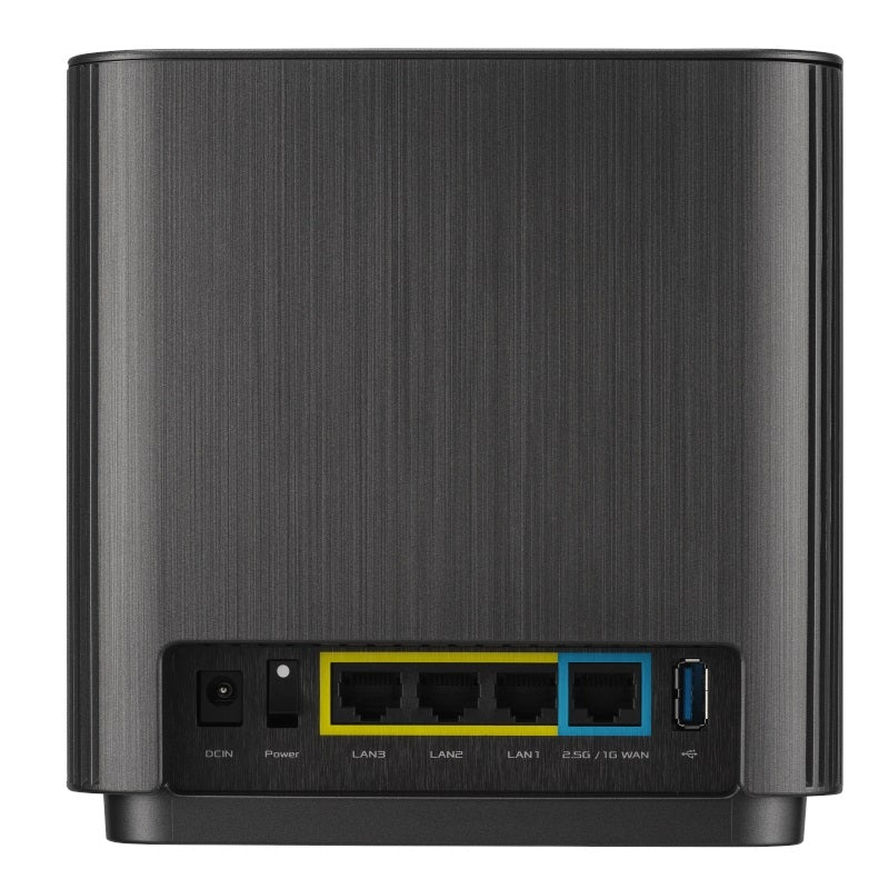 Asus ZenWiFi XT9, Tri-Band Mesh WiFi 6 System, AX7800, 1-pack, black