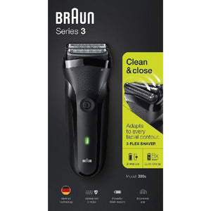 Braun Series 3 S300 Shaver, Black