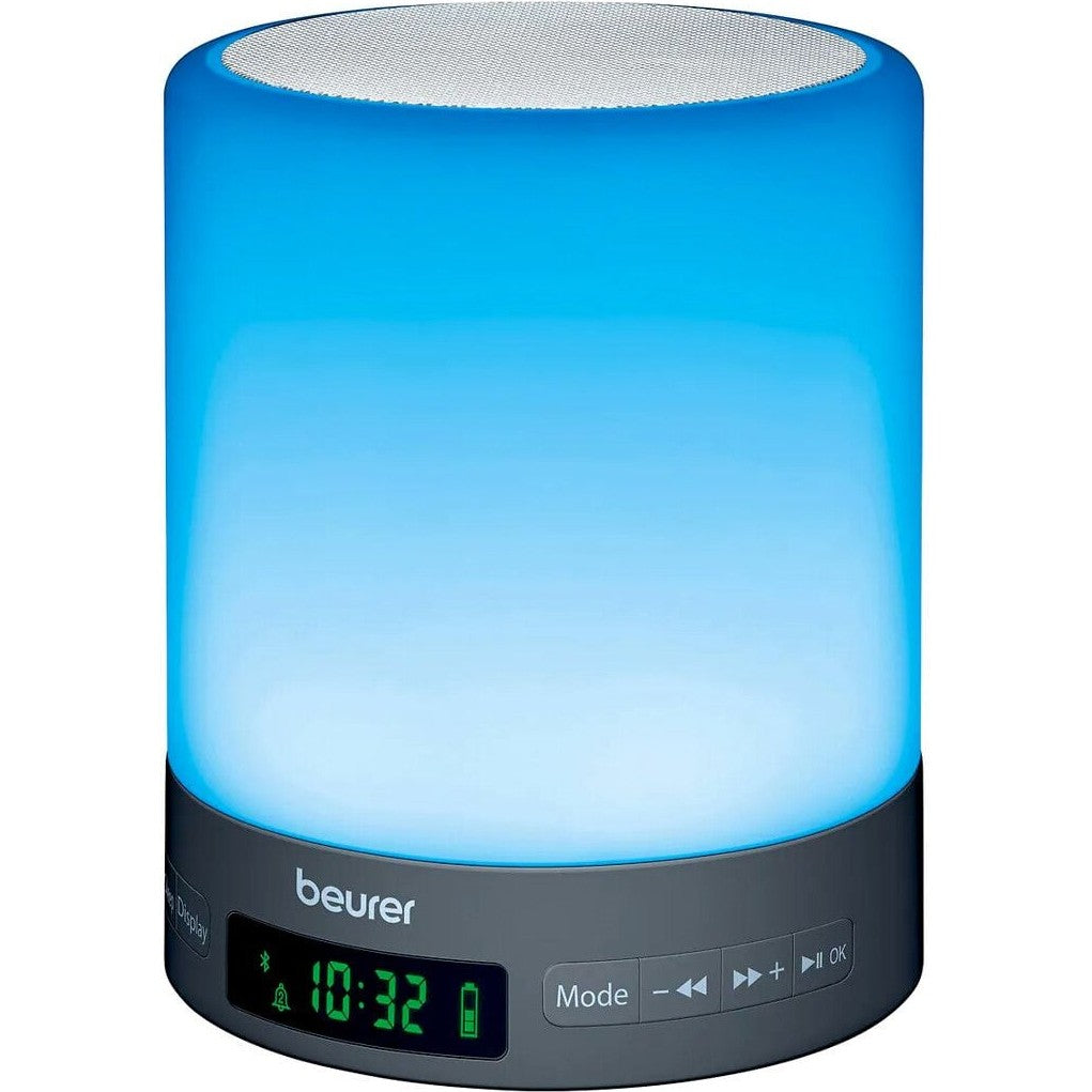 Beurer WL50 Wake up Light with Bluetooth Speaker, Clock, and Radio