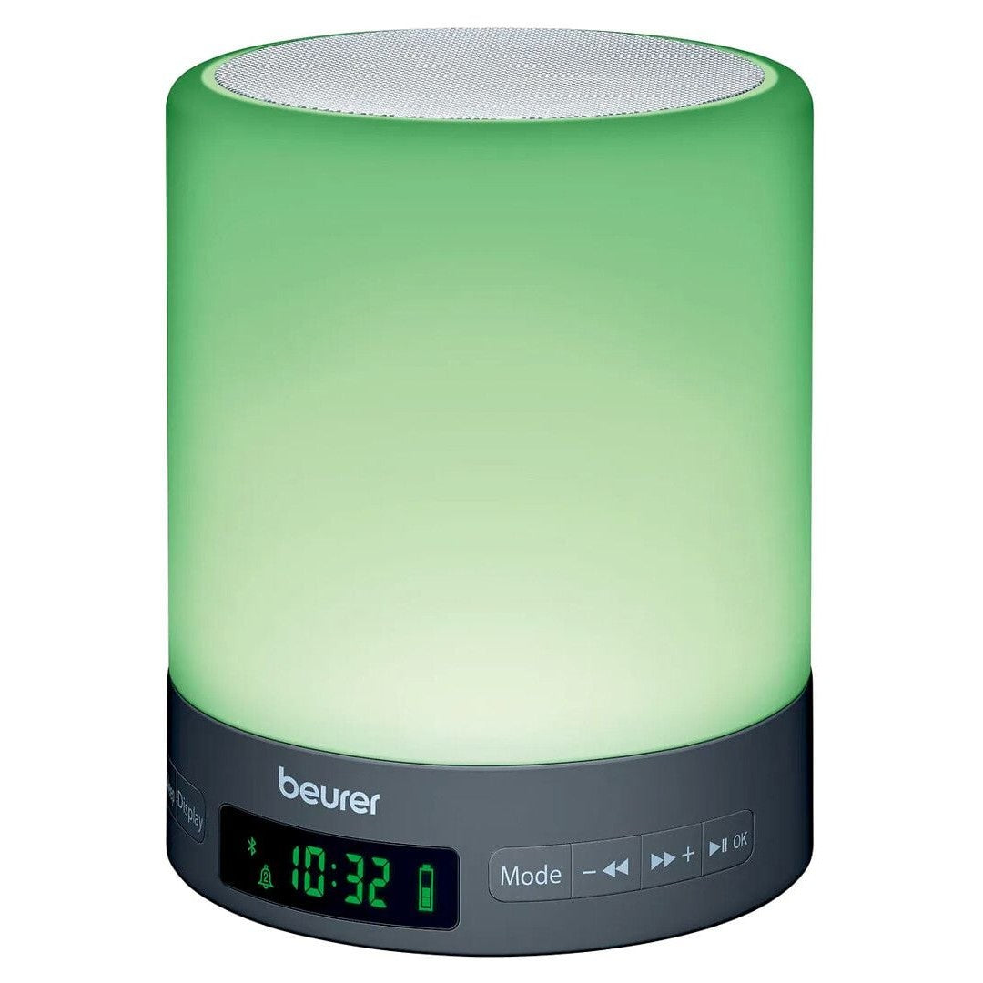 Beurer WL50 Wake up Light with Bluetooth Speaker, Clock, and Radio