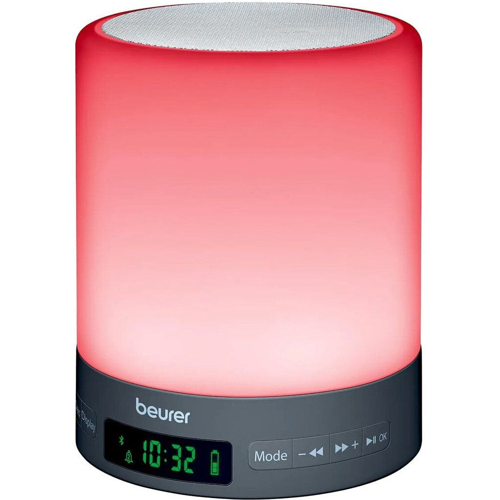 Beurer WL50 Wake up Light with Bluetooth Speaker, Clock, and Radio