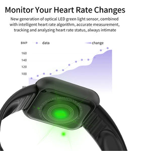 iWear M7 Smart & Fit Watch with Full Touch 1.3'' IPS Media control / HR / Blood pressure / Social Black
