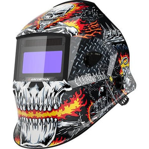 Solar-Powered Auto-Darkening Welding Helmet HSH-S800-C