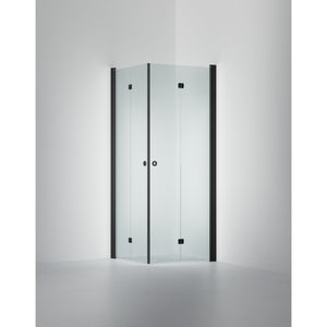 Inr Linc Angel Flex Shower Corner, Clear Glass