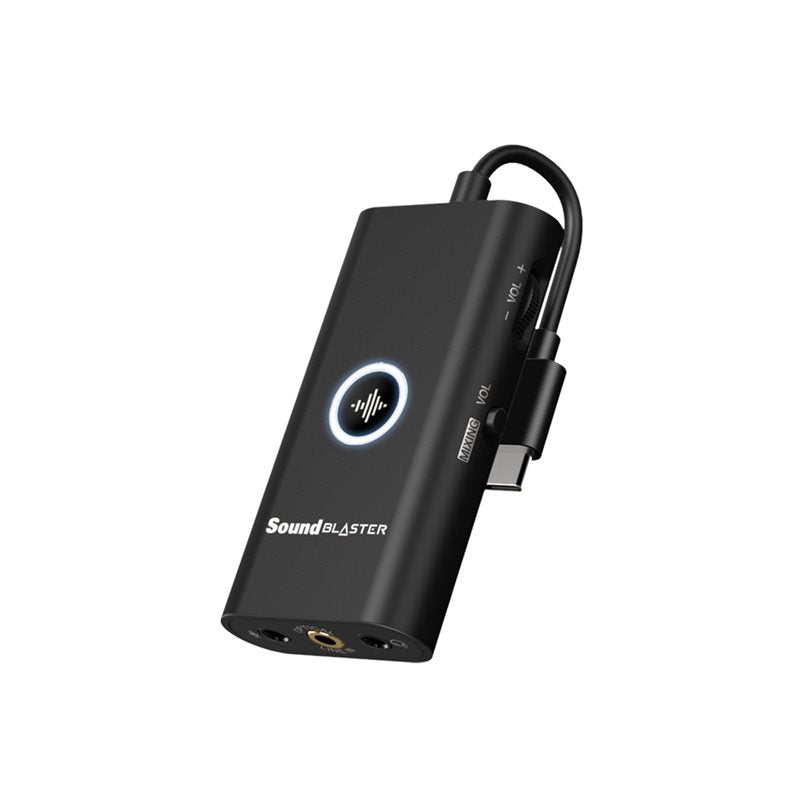 Creative Sound Blaster G3, External USB-C DAC Amplifier PS4/5, Switch, PC, Mac