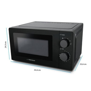 Esperanza Estofado EKO011K Microwave Oven, Black