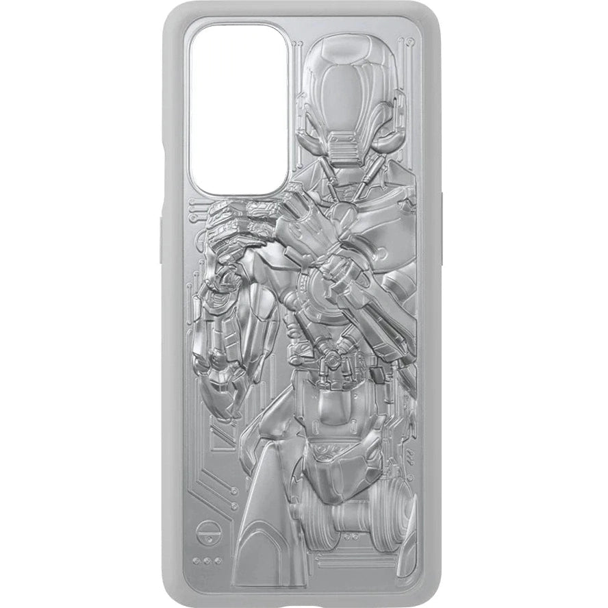 OnePlus 9 Pro Unique Bumper Case Droid, Grey