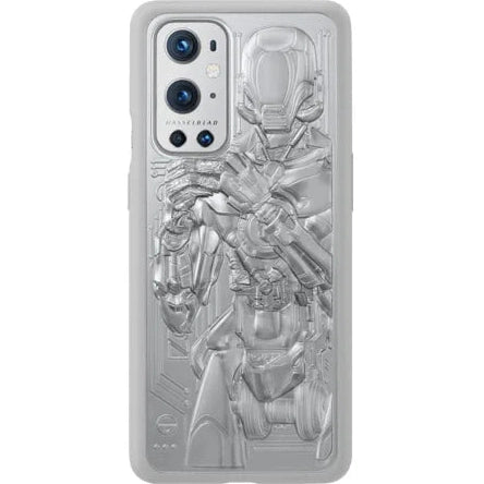 OnePlus 9 Pro Unique Bumper Case Droid, Grey
