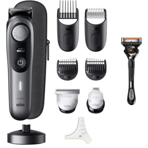 Braun BT9420 Beard Trimmer, Black/Grey
