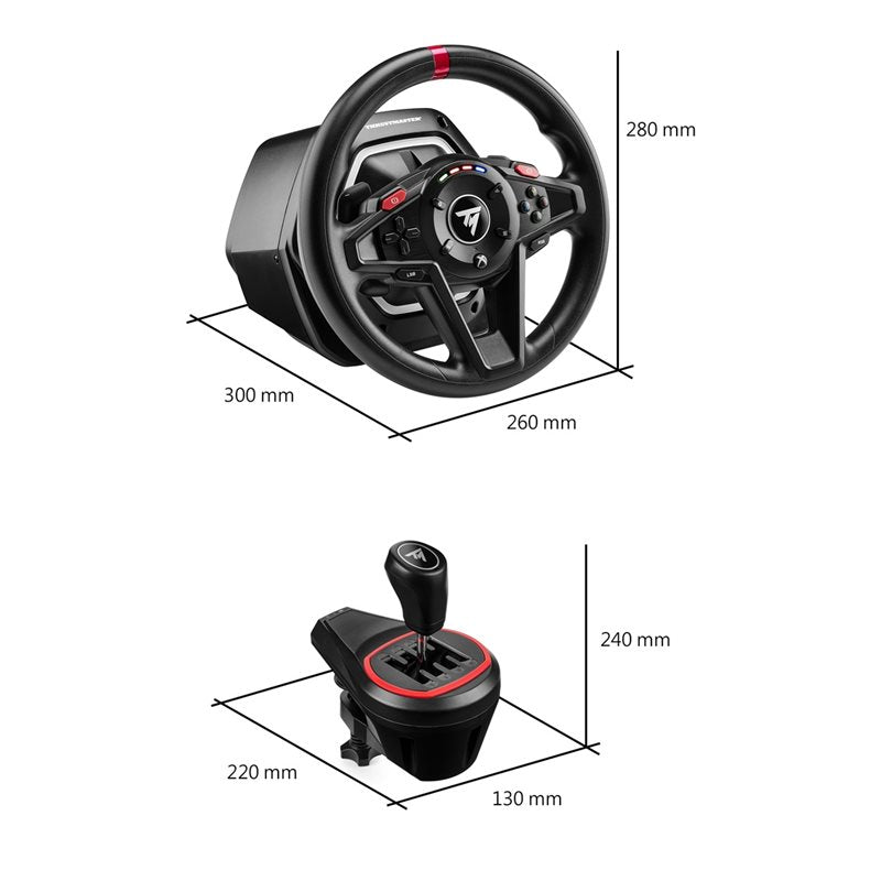 Thrustmaster T128 X Shifter Pack for Xbox Series X|S, Xbox One and PC, Black and Red