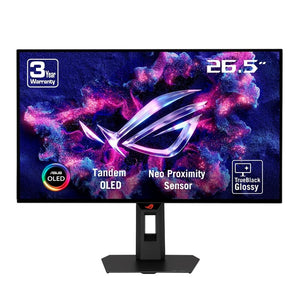 Asus 26.5" ROG Strix OLED XG27AQWMG, 280Hz QHD Gaming Monitor, Black
