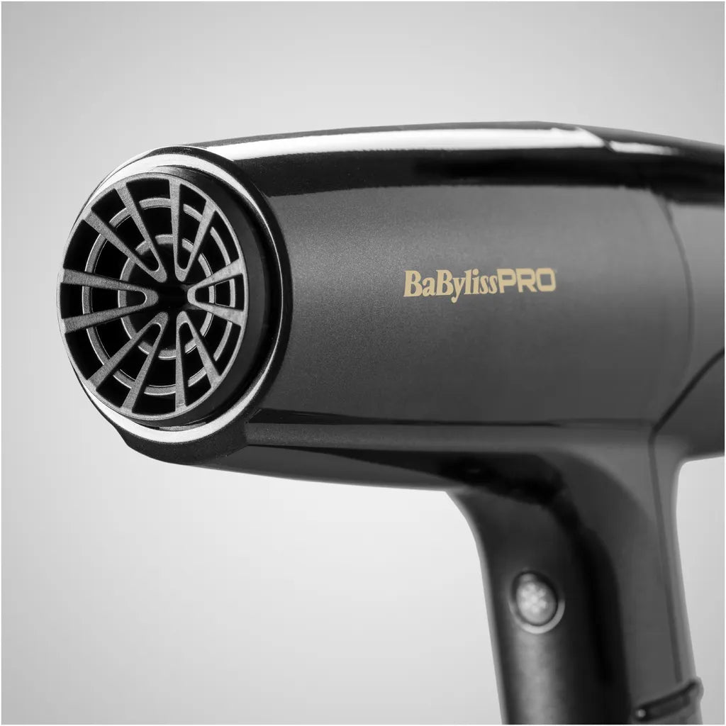 Babyliss PRO Falco Grey & Gold BAB8550E Hair Dryer