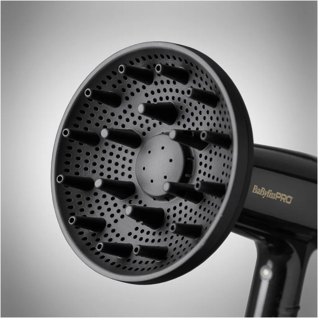 Babyliss PRO Falco Grey & Gold BAB8550E Hair Dryer
