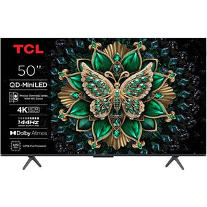 TCL 50" C6K, 4K QD Mini-LED Google TV