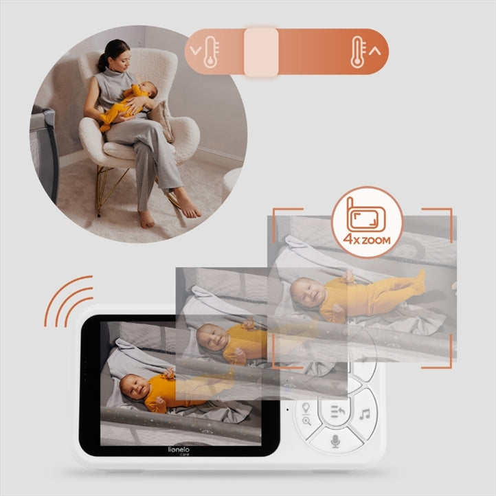 Lionelo Babyline 3.4 Baby Monitor